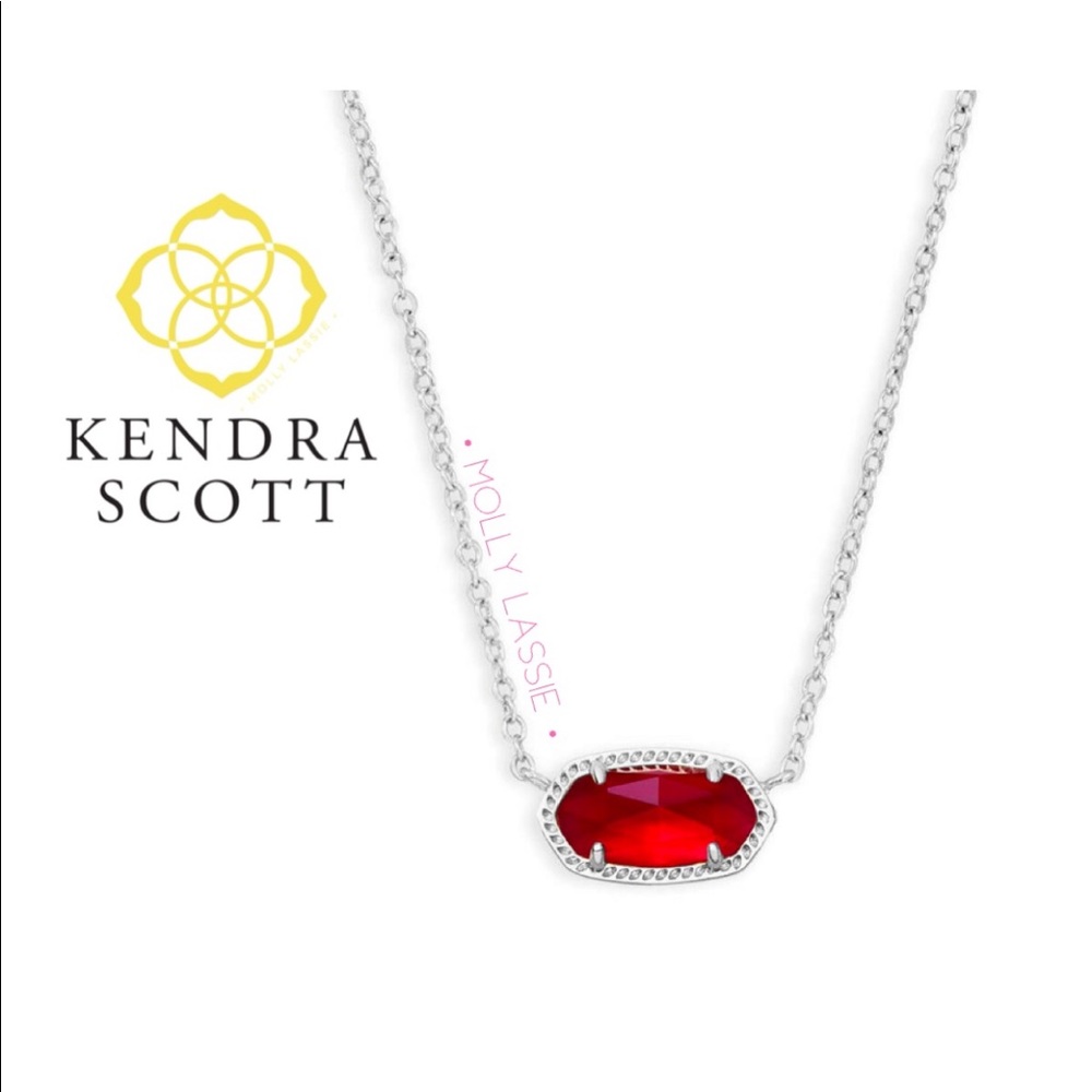 BERRY ILLUSION ✨ RED SILVER KENDRA SCOTT Elisa
